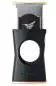Vorschaubild: Colibri Slim Cut schwarz gold Zigarrencutter offen