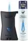 Bild Vorschau: Colibri Slim schwarz-schwarz mit 1-fach Jet-Flamme Vorschaubild: Colibri Slim schwarz-schwarz mit 1-fach Jet-Flamme