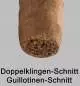 Vorschaubild: Doppelklingen Schnitt bei Zigarren