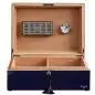 Vorschaubild: Humidor Caseti Paris dunkelblau vorne offen