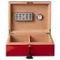 Vorschaubild: Humidor Caseti Paris rot vorne offen
