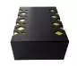 Vorschaubild: Humidor schwarz matt - Gold Seite