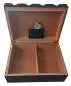 Vorschaubild: Humidor schwarz matt - Gold offen
