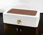 Vorschaubild: Humidor weiss Pianolack mit Leder braun Szene