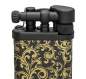 Vorschaubild: IM Corona Old Boy Pfeifenfeuerzeug schwarz florale Ornamente 64-9535 Front