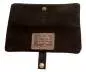 Vorschaubild: Kavatza Manousso MP 02 Leder schwarz Mini Joint Tabaktasche Drehertasche