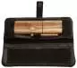 Vorschaubild: Kavatza Manousso MP 02 Leder schwarz Mini Joint Tabaktasche Drehertasche