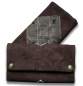 Vorschaubild: Kavatza Leder Patchwork Earth Tabaktasche Drehertasche Tabakbeutel
