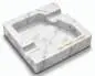 Vorschaubild: Les Fines Lames DYAD Carrara Marble schräg