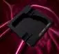 Vorschaubild: Les Fines Lames DYAD Black Obsidian Zigarrenascher schräg