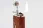 Vorschaubild: Mastro de Paja Maestro Pipa Smooth Light - Seitenansicht mit Flamme