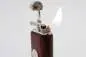 Vorschaubild: Mastro de Paja Maestro Sole Smooth Burgundy - Seitenansicht mit Flamme