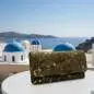 Vorschaubild: Original Kavatza Golden Olive Deluxe Kork TPC56CR Tabaktasche in Santorini