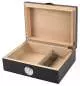 Vorschaubild: PASSATORE Humidor schwarz matt offen