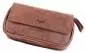 Vorschaubild: Angelo Pfeifentasche braun 2 Pfeifen