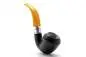 Vorschaubild: Rattray's Monarch Black 15 Yellow Bent Rhodesian - Frontansicht