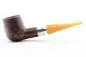 Vorschaubild: Rattray's Monarch Sandblast Brown 5 Yellow Straight Billiard - Seitenansicht