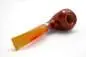 Vorschaubild: Rattray's Monarch Terracotta 178 Yellow Half-Bent Rhodesian - Profilansicht