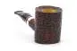 Vorschaubild: Savinelli Bacco Rustic 311 Half-Bent Cherrywood - Frontansicht