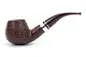 Vorschaubild: Savinelli Bacco Rustic 645 Half-Bent Brandy - Seitenansicht