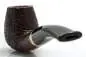 Vorschaubild: Savinelli New Oscar Rustic 628 Half-Bent Brandy - Rückansicht