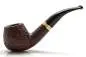 Vorschaubild: Savinelli New Oscar Rustic 645 Half-Bent Brandy - Seitenansicht