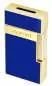 Bild Vorschau: S.T. Dupont Biggy blau gold Feuerzeug Vorschaubild: S.T. Dupont Biggy blau gold Feuerzeug