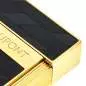 Bild Vorschau: S.T. Dupont Biggy Monogramm schwarz gold Feuerzeug Ausschnitt Vorschaubild: S.T. Dupont Biggy Monogramm schwarz gold Feuerzeug Ausschnitt