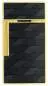 Bild Vorschau: S.T. Dupont Biggy Monogramm schwarz gold Feuerzeug hinten Vorschaubild: S.T. Dupont Biggy Monogramm schwarz gold Feuerzeug hinten
