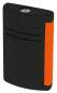 Preview: S.T. Dupont MaxiJet Fluo orange schwarz matt Feuerzeug