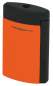 Preview: S.T. Dupont Feuerzeug MiniJet 3 Fluo orange schwarz matt