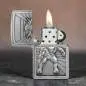 Vorschaubild: Zippo 2008234 Minotaur Brushed Chrome mit Minotaur-Emblem Szene