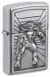 Vorschaubild: Zippo 2008234 Minotaur Brushed Chrome mit aufgesetztem Minotaur-Emblem