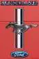Vorschaubild: Zippo 60003580 Ford Mustang Red Matte Color Image Frontmotiv