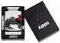 Vorschaubild: Zippo 60006754 Hot Rod White Matte mit rotem US-Car und offenem Motor Verpackung