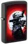 Vorschaubild: Zippo 60007821 Warrior 2 Black Matte mit Samurai-Krieger im Mondlicht