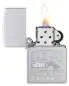 Vorschaubild: Zippo 60007824 Retro Werkstatt Classic Car Garage Satin Chrome Auto Two-Tone offen mit Flamme