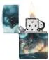 Vorschaubild: Zippo 60007832 Kraken-Angriff 540° Color mit riesigem Kraken offen mit Flamme