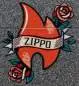 Vorschaubild: Zippo 60007935 Antique Label Black Crackle Laser Engrave Frontausschnitt