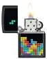 Vorschaubild: Zippo 60007861 Block-Spiel Game Black Matte Color Image offen mit Flamme