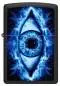 Vorschaubild: Zippo 60007866 Black Matte Color Eye mit blauem Auge Frontansicht