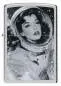 Vorschaubild: Zippo 60007871 Vintage Astronautin High Polish Chrome Color Image Frontansicht