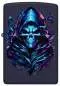 Vorschaubild: Zippo 60007894 Reaper Skull Navy Matte Black Light Frontansicht