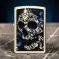 Vorschaubild: Zippo 60007900 Skull with Flowers Champagne Szene