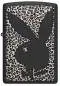 Vorschaubild: Zippo 60007908 Black Matte Playboy Bunny mit Leopardenmuster Frontansicht