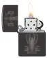 Vorschaubild: Zippo 60007912 Racecar Röntgenbild Rennwagen High Polish Black Photo Image offen mit Flamme