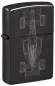 Vorschaubild: Zippo 60007912 Racecar High Polish Black mit Formel-Rennwagen in Draufsicht und technischem Röntgenbild-Look