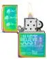 Vorschaubild: Zippo 60007915 Just Believe Multi Color Spectrum offen mit Flamme