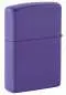 Vorschaubild: Zippo 60007916 Cyborg Woman Purple Matte Black Light Rückseite