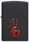 Vorschaubild: Zippo 60007918 Handprint Black Matte Texture Print Frontansicht